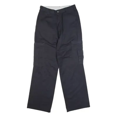 DICKIES Workwear Mens Trousers Black Regular Straight W28 L30