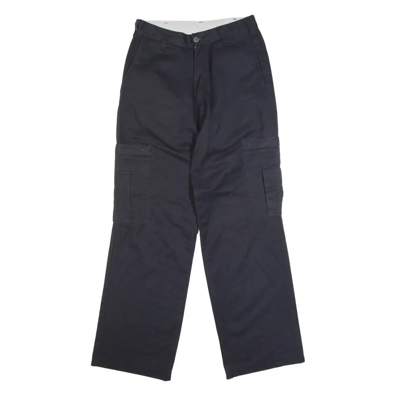 DICKIES Workwear Mens Trousers Black Regular Straight W28 L30