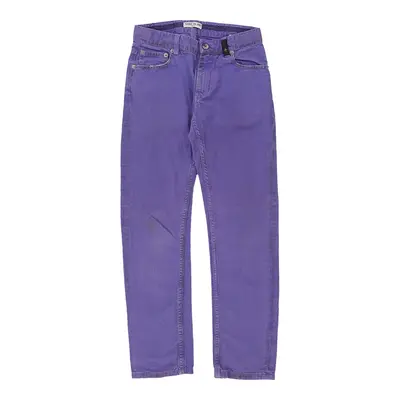 Age 10 Stone Island Trousers - 24W 26L Purple Cotton