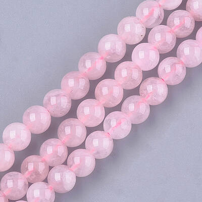 Natural Rose Quartz Beads Strands