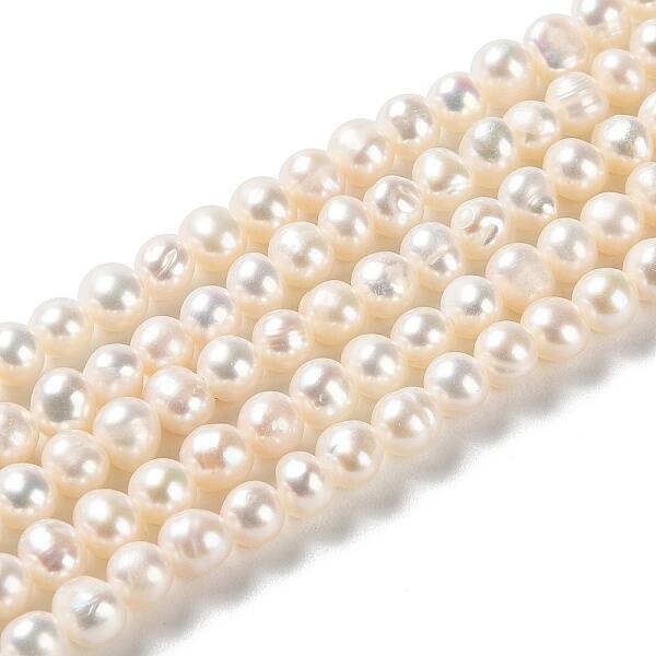 Natural Cultured Freshwater Pearl Beads Strands