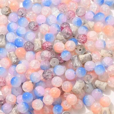 Mixed Style Glass Beads