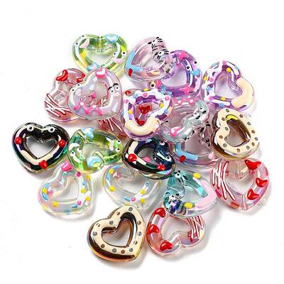Transparent Acrylic Beads