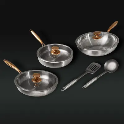 Pure Titanium Signature Pan Complete Set (8 Piece)