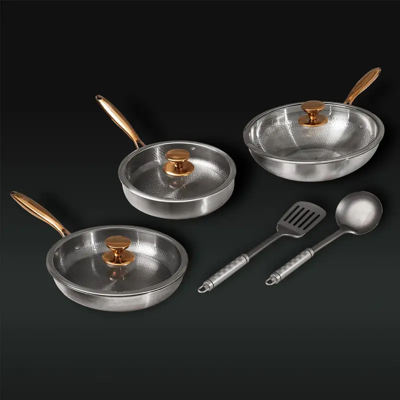 Pure Titanium Signature Pan Complete Set (8 Piece)