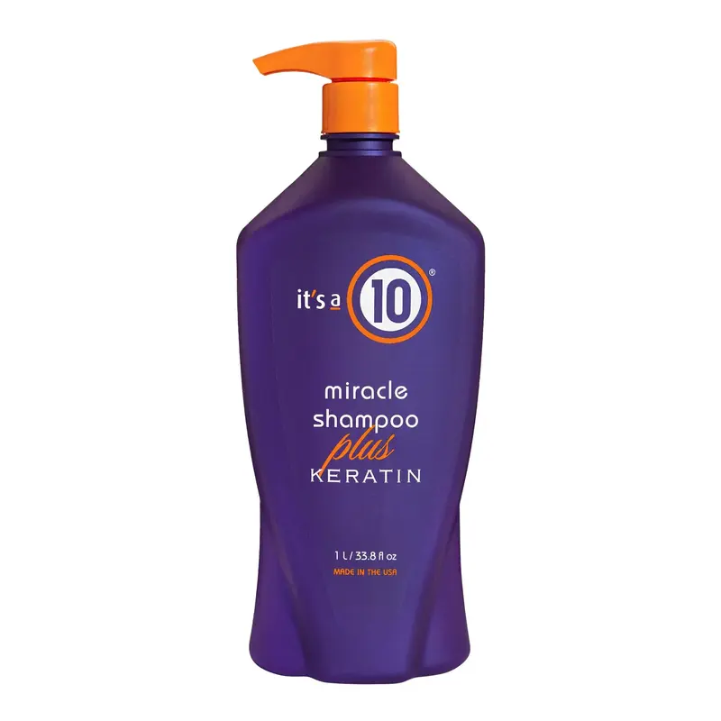 It's a 10, Miracle Shampoo Plus Keratin, Hair Shampoo, Hydrates and Protects, 1000 ml