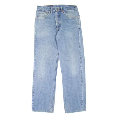 LEVI'S 505 Jeans Mens Blue Regular Straight 90s W31 L30