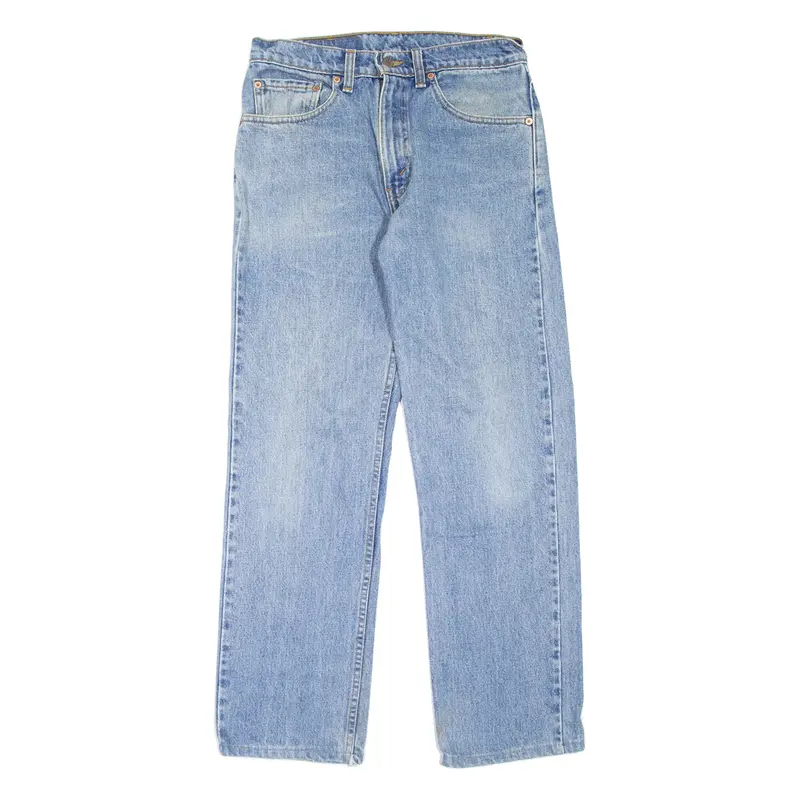 LEVI'S 505 Jeans Mens Blue Regular Straight 90s W31 L30