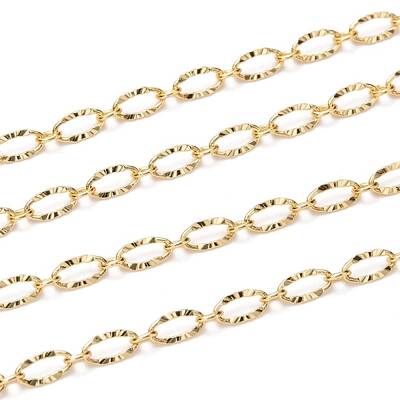 Brass Dapped Chains