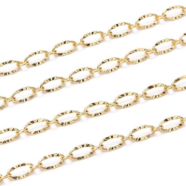 Brass Dapped Chains