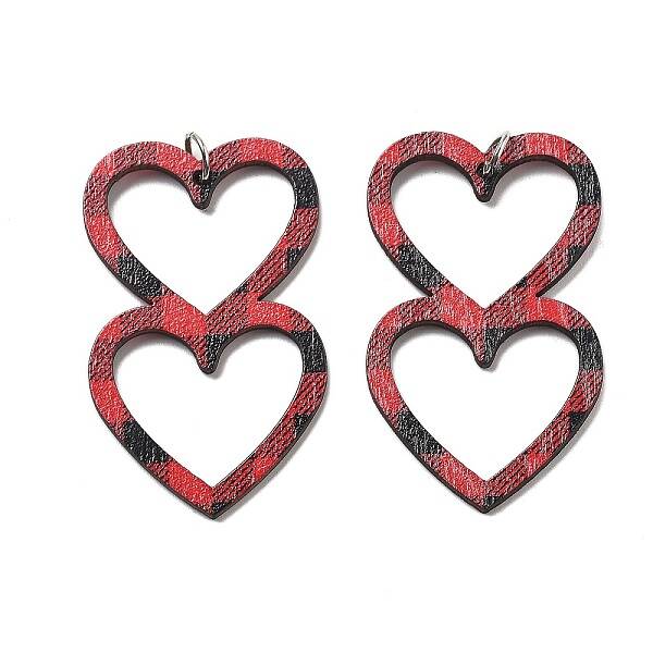 Printed Wood Pendants