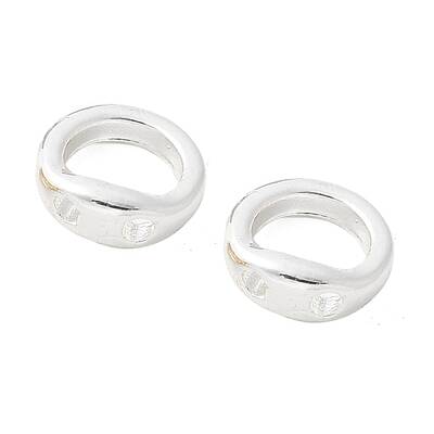 Brass Ring Charm Connectors