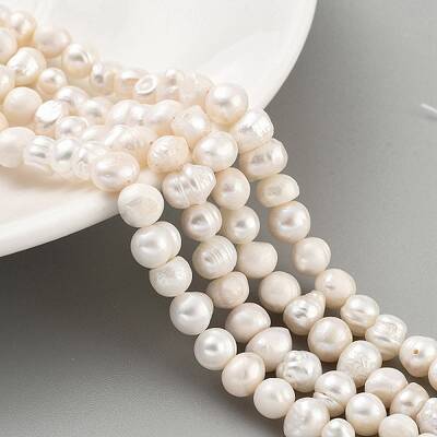 Natural Cultured Freshwater Pearl Beads Strands