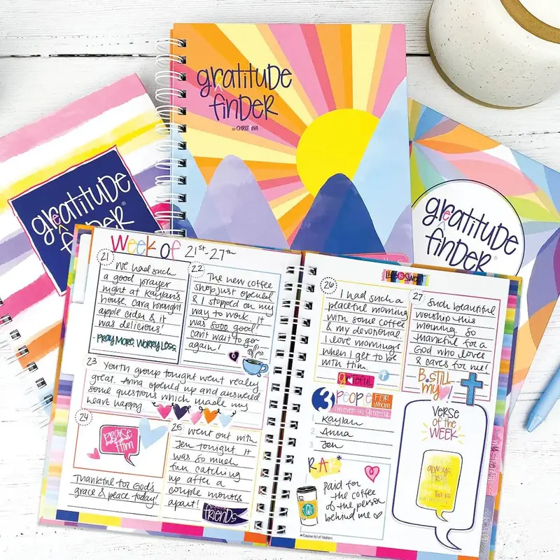 Gratitude Journals Faith-Based Gratitude Finder® Journals by Christina gratitude  journals