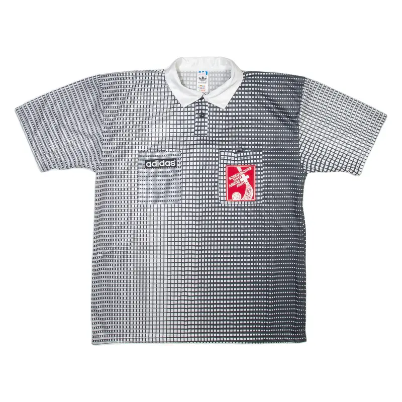 ADIDAS ORIGINALS Switzerland Mens Football Shirt Jersey White 90s L