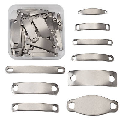 Rectangle 304 Stainless Steel Links Connectors