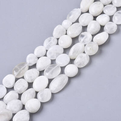 Natural Rainbow Moonstone Beads Strands