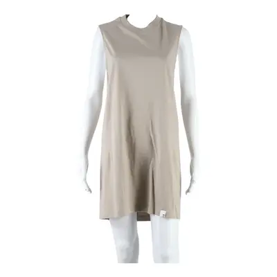ADIDAS Womens Tank Dress Beige Sleeveless Knee Length UK 10