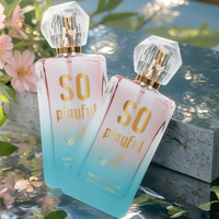 2PACK/200ML Feminine Floral Perfume – Cherry, Pink Pepper & Honeysuckle with Vanilla Bean Base, Ideal for Date Nights Fragr...