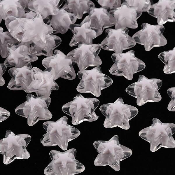 Transparent Acrylic Beads
