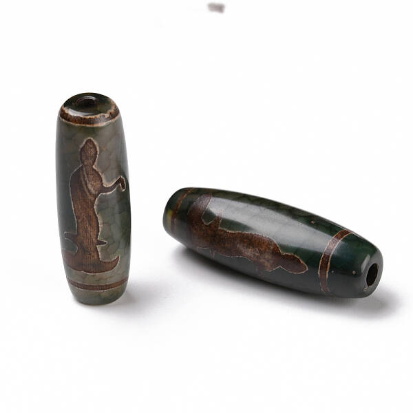 Tibetan Style dZi Beads