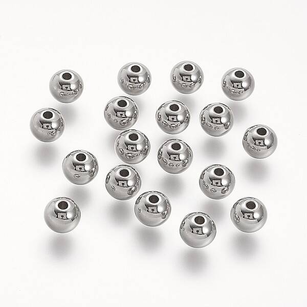 Tarnish Resistant 304 Stainless Steel Beads