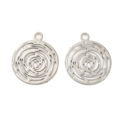 Long-Lasting Plated Brass Filigree Pendants
