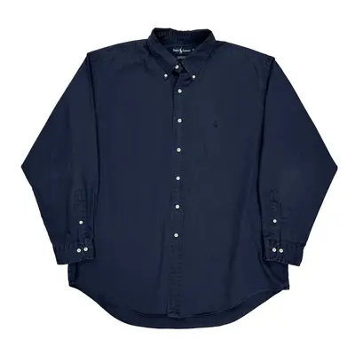 Yarmouth Ralph Lauren Shirt - XL Blue Cotton