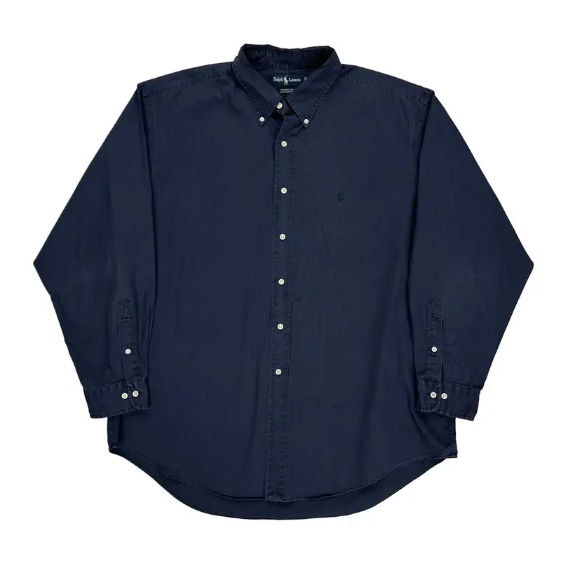 Yarmouth Ralph Lauren Shirt - XL Blue Cotton