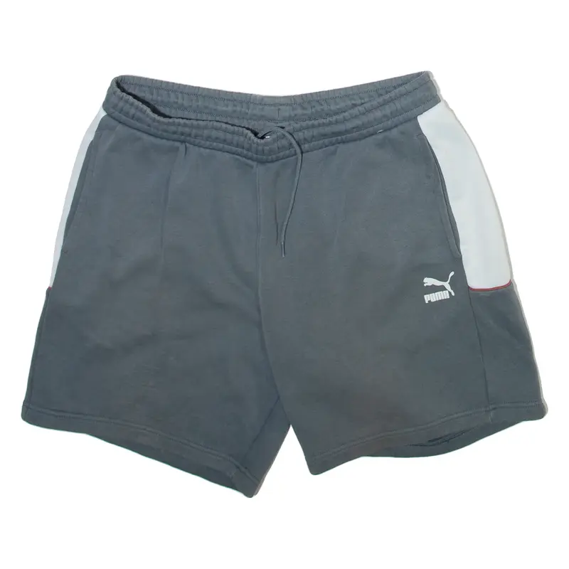 PUMA Mens Casual Shorts Grey Relaxed XL W32