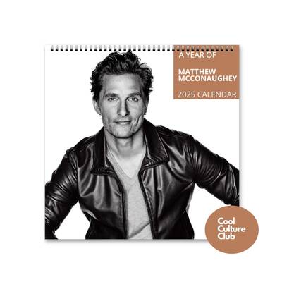 Matthew Mcconaughey Calendar Vol.1 - 2025 Calendar, Wall Calendar 2025, Planner 2025