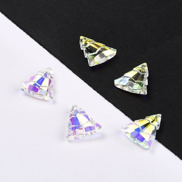 Glass Rhinestone Pendants