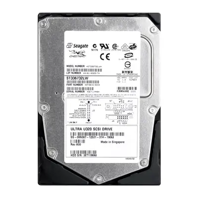 9T3015-024 Seagate 36GB 15000RPM Ultra 320 SCSI 3.5-Inch 8MB Cache Hard Drive