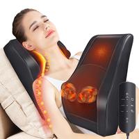 Luxury Heated Neck and Back Massager – 4D Deep Tissue Kneading Pillow for Ultimate Relaxation, The Perfect Christmas Gift f...