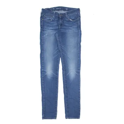 LEVI'S Slight Curve Mid Rise Blue Jeans W25 L32