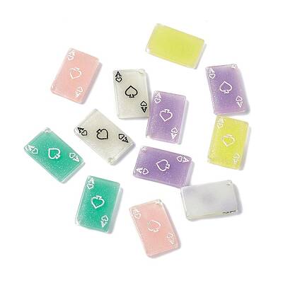 Transparent Resin Pendants