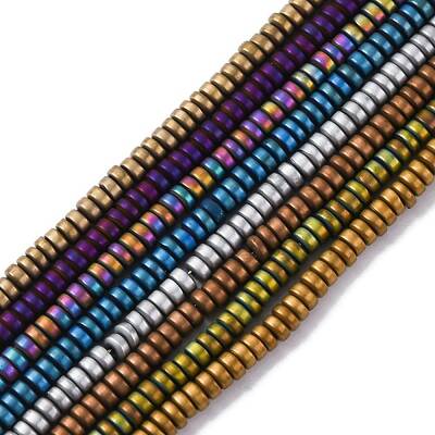 Electroplated Non-magnetic Hematite Beads Strands