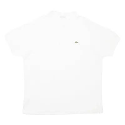 LACOSTE Mens Polo Shirt White XL