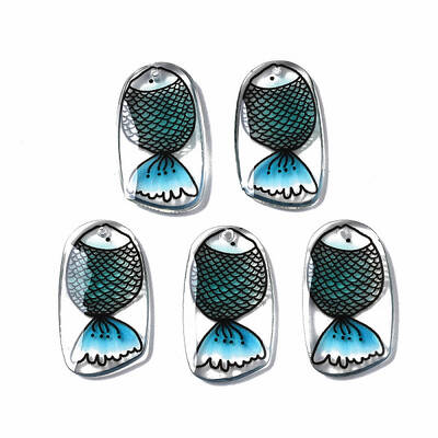 Epoxy Resin Pendants
