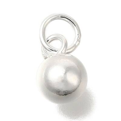 925 Sterling Silver Round Charms