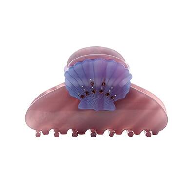 Cellulose Acetate with Rhinestone Claw Hair Clips
