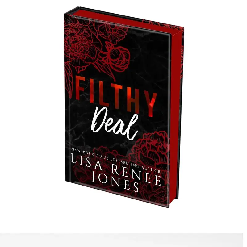 Lisa Renee Jones Filthy Deal Scandalous Billionaires Series Special Edition Hardcover Foiled Cover Sprayed Edges Romance 576 ...
