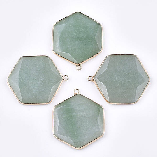 Natural Green Aventurine Pendants