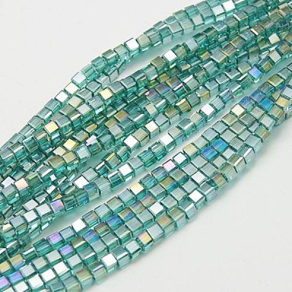 Electroplate Glass Beads Strands