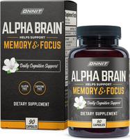 ONNIT Alpha Brain Nootropic Brain Supplement for Men & Women | Memory, Mental Clarity & Cognitive Improvement | Focus Capsule...