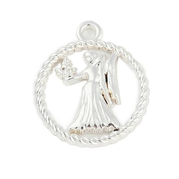 Twelve Constellations Alloy Pendants