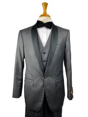 NLO-Tux-SH	Charcoal-Blk -  Tuxedo Wholesale  Distributors