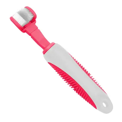 Pet Life® Pink Denta-Clean Toothbrush