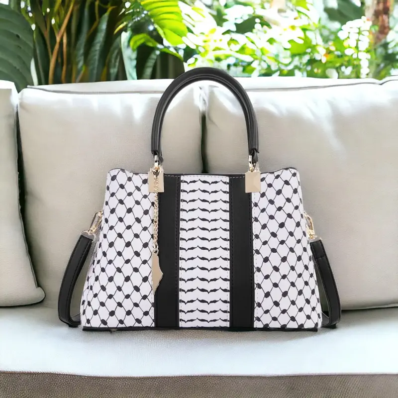 Threads of Heritage Handbag  - Inspired by the Keffiyeh