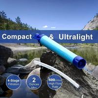 AenRtMYu Personal Water Filter for Hiking, Camping, Travel, and Emergency Preparedness